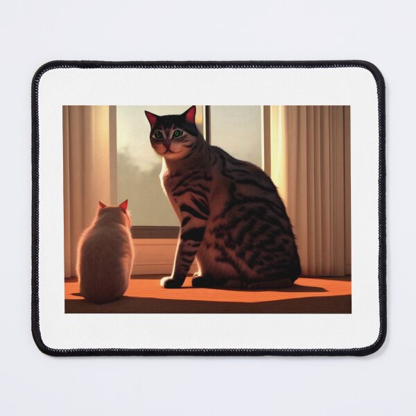 Item preview, Cats who love Nick Cage who loves cats in the style by Gordon Parks (3/3) designed and sold by QuackersWeb.