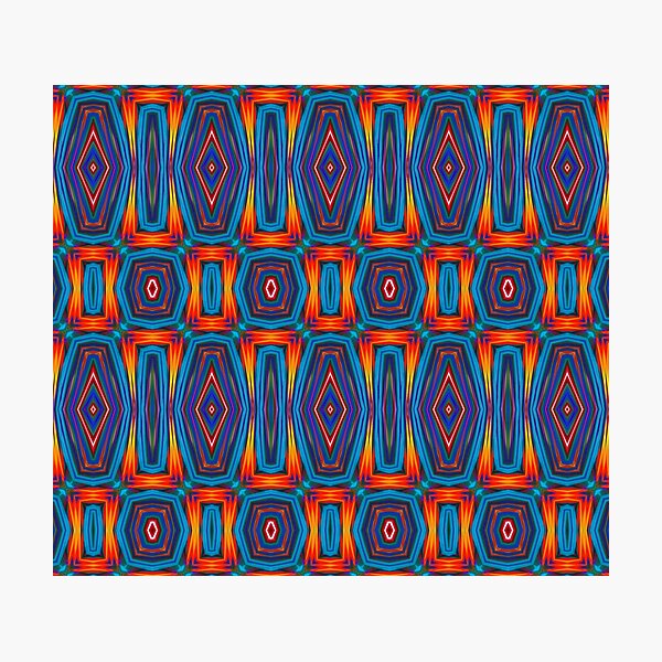 Item preview, Colorful Geometric Bead Pattern designed and sold by BreezyBalloon.