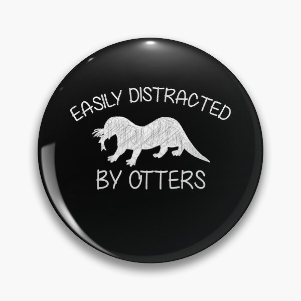 Item preview, Easily Distracted By Otters, Otter, Sea Otter, Otter Gifts, Otter Lover Gift, Otter designed and sold by RedArtsDesign.