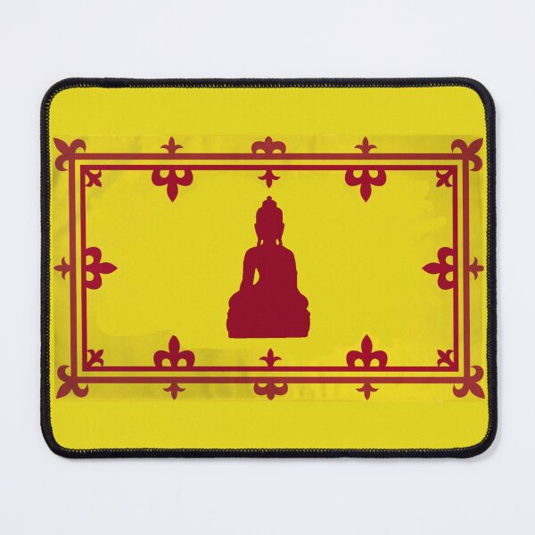 Item preview, Buddha Scottish Royal Banner (bratach rìoghail na h-Alba Bùdachais) designed and sold by JonathanR1994.