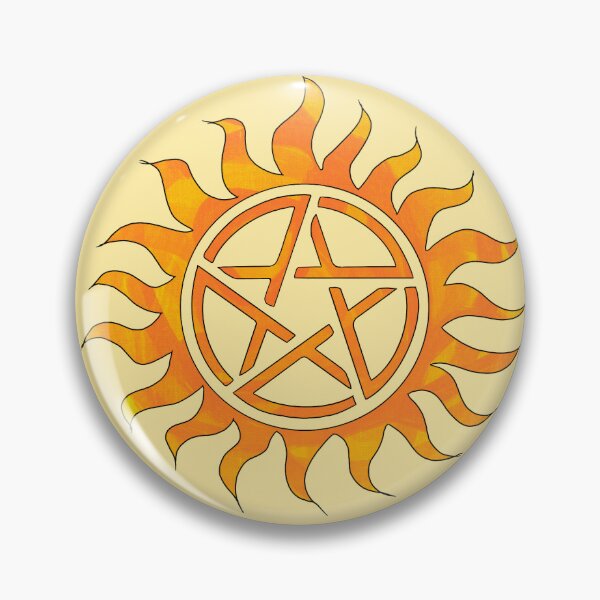 Item preview, Supernatural Anti Possession Symbol (fire) designed and sold by Flamewillow.