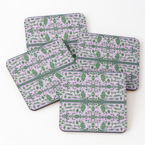 Item preview, Unicorn Brocade: Lavender designed and sold by AmberAzbell.