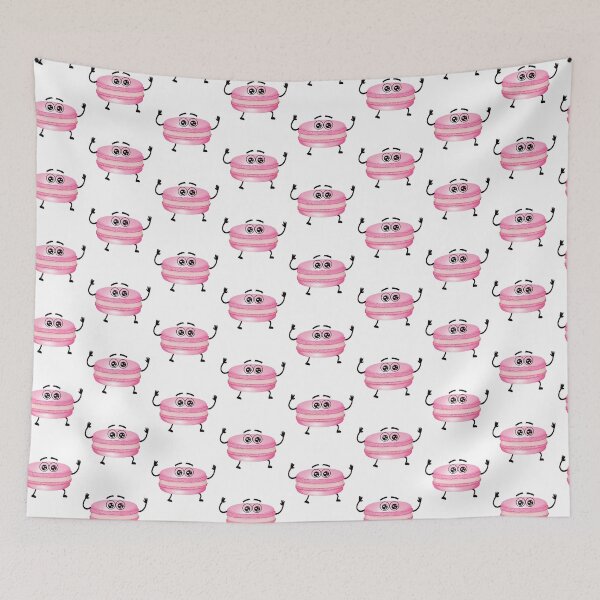 Item preview, cute pink macaron designed and sold by autrouvetout.