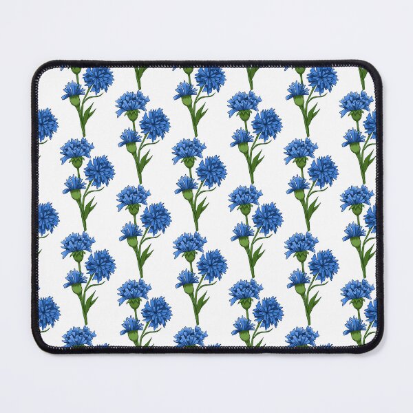 Item preview, Knapweed Cornflower Blue Wildflower Floral Drawing designed and sold by Lily Trenchard.