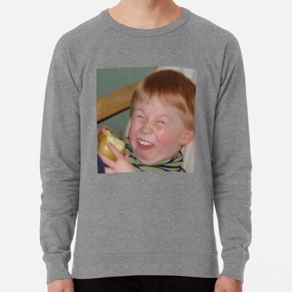 Little Kid Redhead Fat Laughing Mocking Funny Meme Face