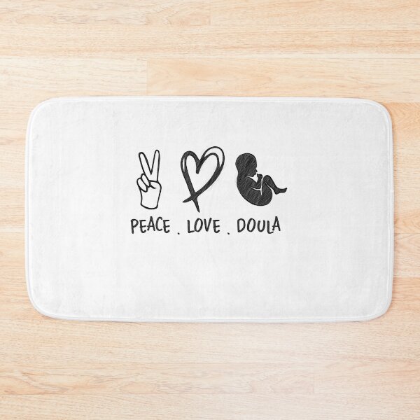 Item preview, Peace Love Doula Douling Certified Newborn Specialist, Peace love Doula, Doula, Thank You Gift for Doula Gift, Midwife, Home Birth Gift designed and sold by RedArtsDesign.
