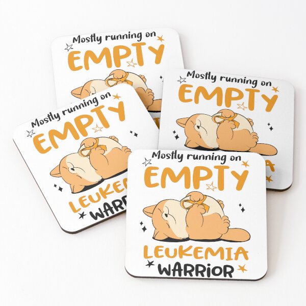 Item preview, Mostly running on Empty Leukemia Warrior designed and sold by ElizabethS809.