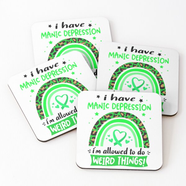 Item preview, Manic Depression Awareness - I have Manic Depression i am allowed to do Weird Things! designed and sold by KirstybShop.