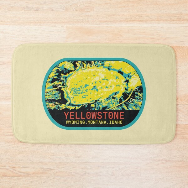 Item preview, Yellowstone National Park, Wyoming, Montana, Idaho, USA, nature park designed and sold by Lemomo-zoo.