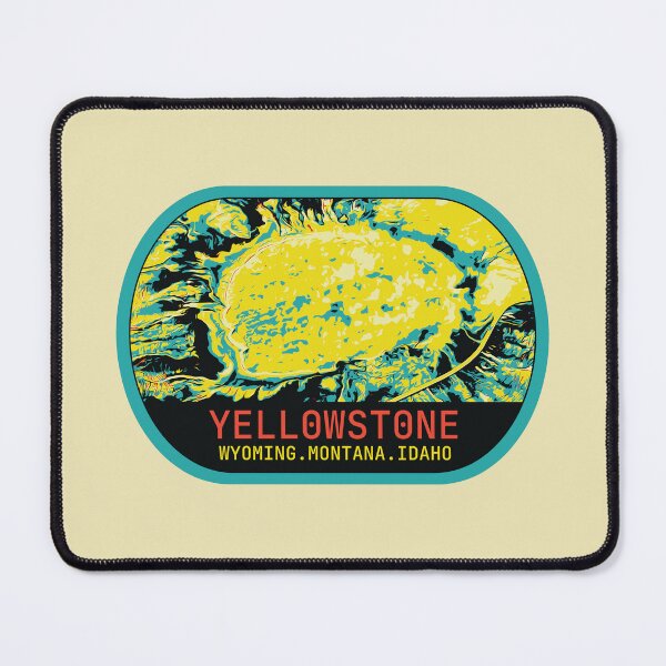 Item preview, Yellowstone National Park, Wyoming, Montana, Idaho, USA, nature park designed and sold by Lemomo-zoo.