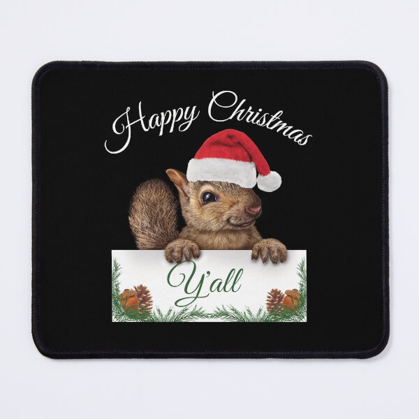 Item preview, Cute Squirrel Happy Christmas designed and sold by Betsytiptoe.
