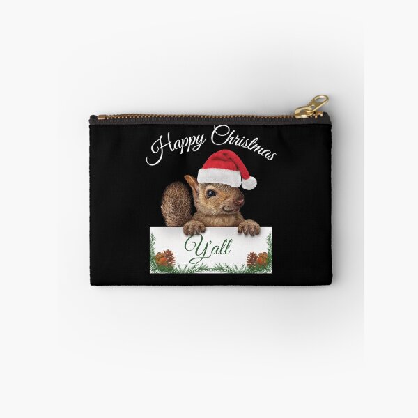 Item preview, Cute Squirrel Happy Christmas designed and sold by Betsytiptoe.