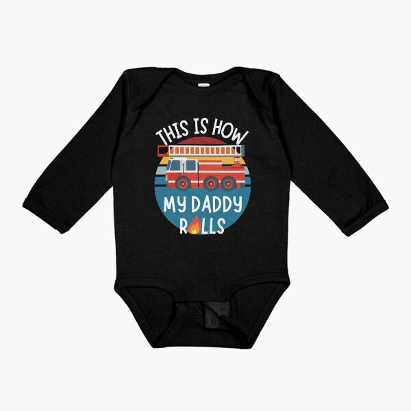Item preview,  Cute Firefighter Dad | Fun This Is How My Daddy Rolls  designed and sold by DevlynnDesigns.