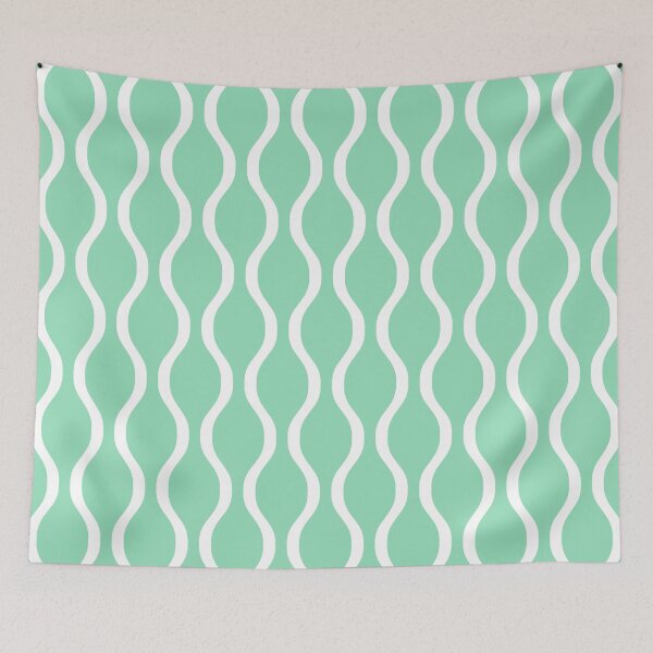 Item preview, Ogee Pattern 418 Mint Green designed and sold by tonymagnerart.