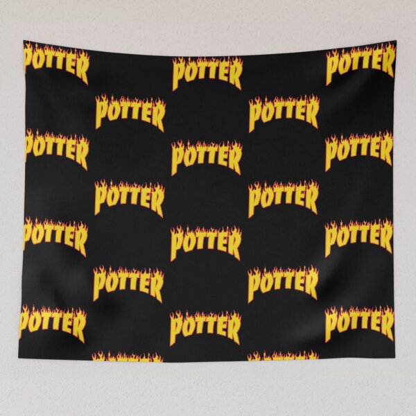 Item preview, Potter Flames  designed and sold by ceramicshirts.