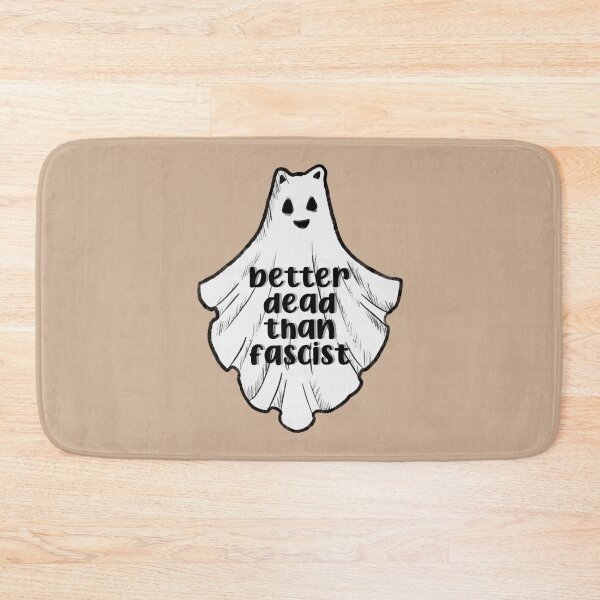 Item preview, antifascist ghost designed and sold by atlasbackache.