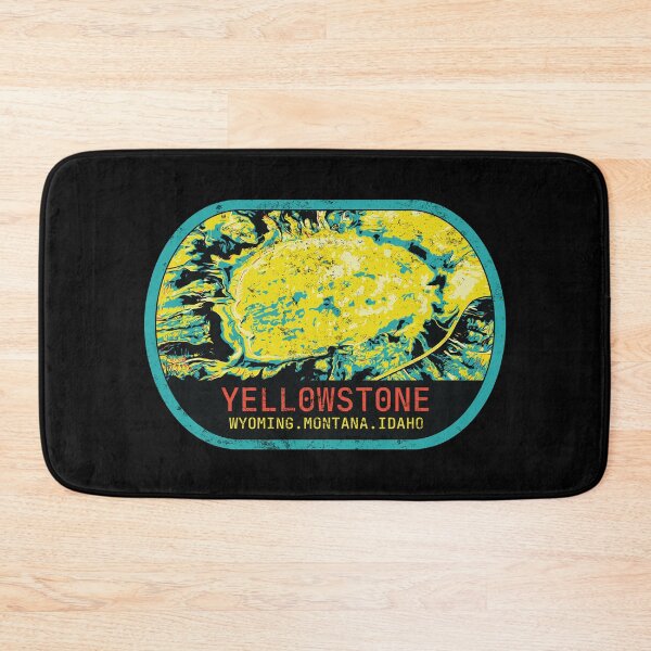 Item preview, Yellowstone National Park, Wyoming, Montana, Idaho, USA, nature park designed and sold by Lemomo-zoo.