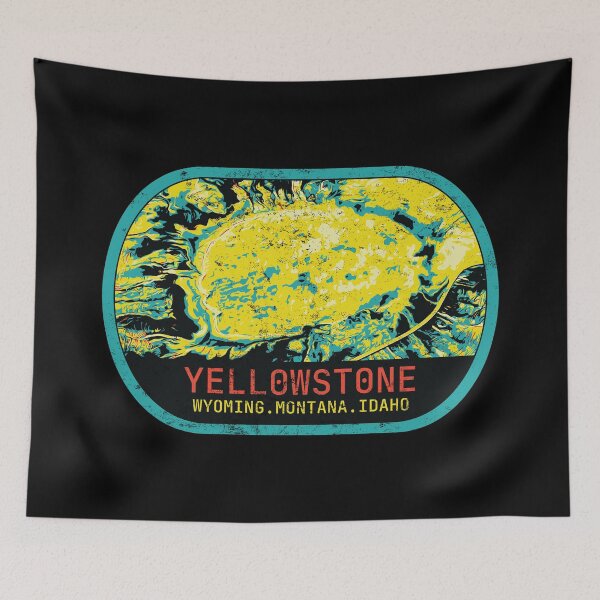 Item preview, Yellowstone National Park, Wyoming, Montana, Idaho, USA, nature park designed and sold by Lemomo-zoo.