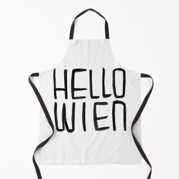 Item preview, Funny Pun, Hello Wien Typography, Hell-o Wien, Vienna for Halloween designed and sold by badlydrawnbabe.