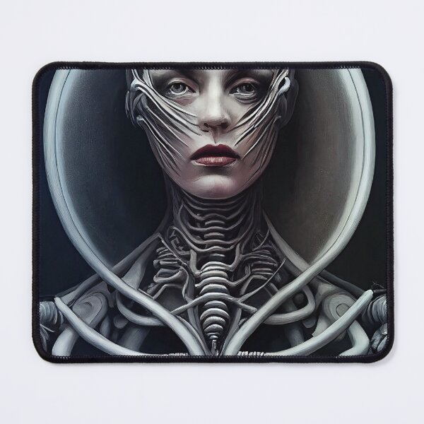 Item preview, Beautiful female fantasy robot in painting style designed and sold by mrlongfield.