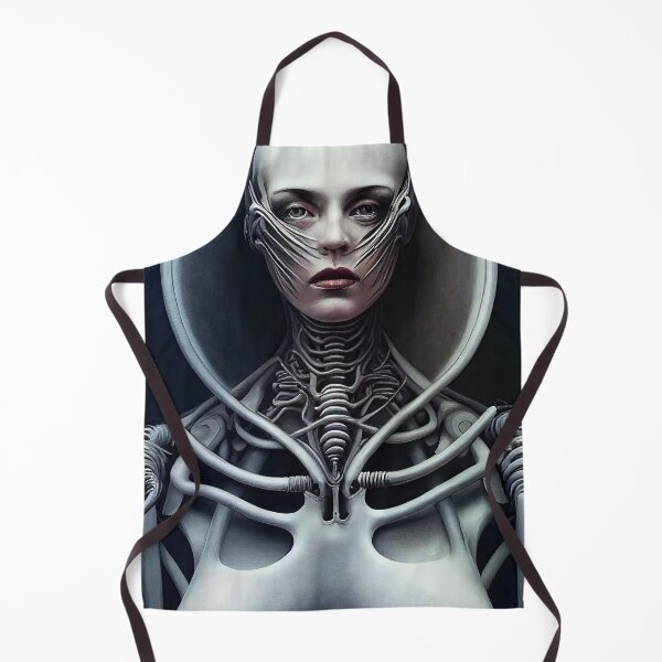 Item preview, Beautiful female fantasy robot in painting style designed and sold by mrlongfield.