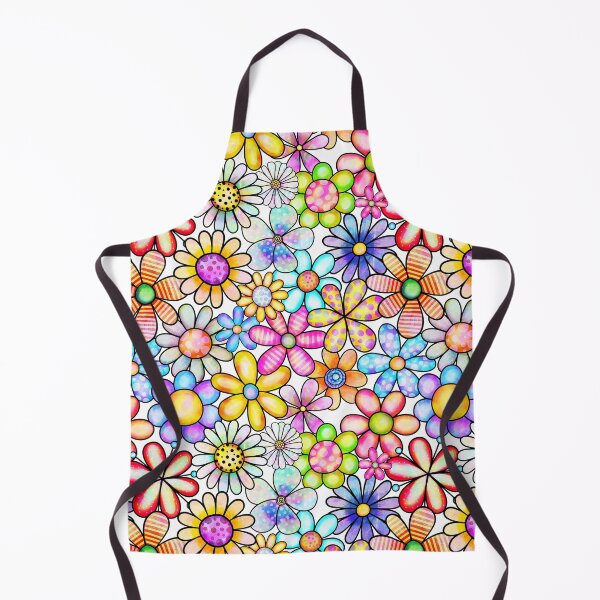 Item preview, Bright fun floral pattern designed and sold by PurpleJelly.