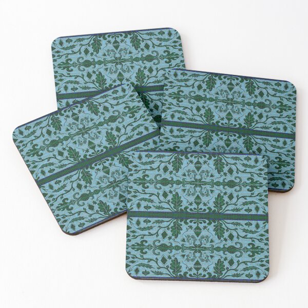 Item preview, Unicorn Brocade: Blue designed and sold by AmberAzbell.
