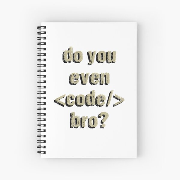 Item preview, Do You Even <code/> Bro? designed and sold by stuch75.