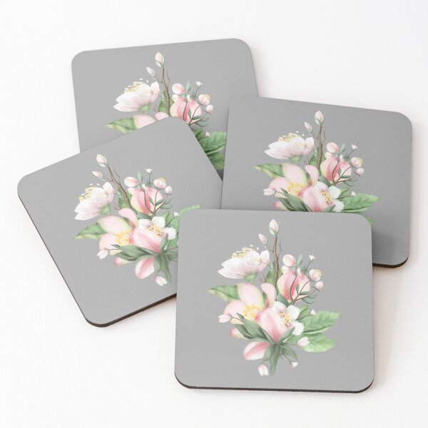 Item preview, Pattern Vintage Romantic Bouquet Cute Soft Pink Flowers N7 designed and sold by iziskosmos.