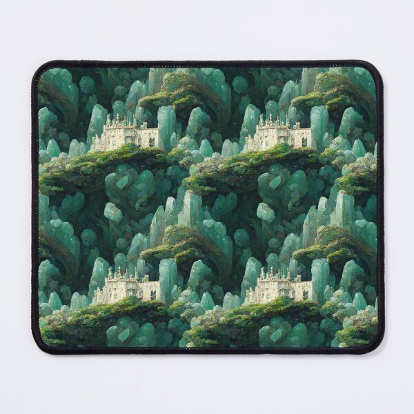 Aperçu de l'œuvre Château d'agate mousse créée et vendue par FantasyPatterns.