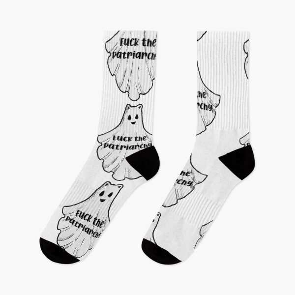 Item preview, anti patriarchy ghost designed and sold by atlasbackache.