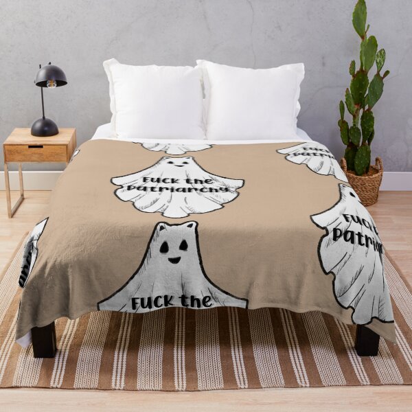 Item preview, anti patriarchy ghost designed and sold by atlasbackache.