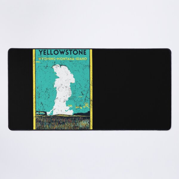 Item preview, Geyser of Yellowstone National Park, Wyoming, Montana, Idaho, USA, nature park designed and sold by Lemomo-zoo.