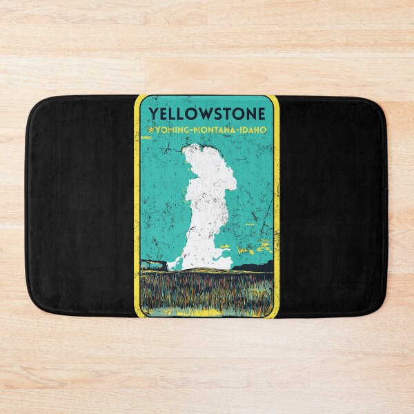 Item preview, Geyser of Yellowstone National Park, Wyoming, Montana, Idaho, USA, nature park designed and sold by Lemomo-zoo.