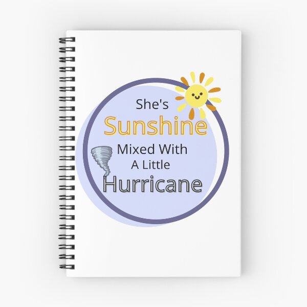 Item preview, She's Sunshine Mixed with a little Hurricane  designed and sold by Shahd  Design.