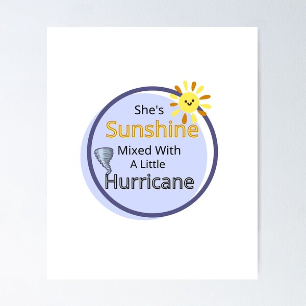 Item preview, Ella es sol mezclado con un pequeño huracán designed and sold by Shahd  Design.