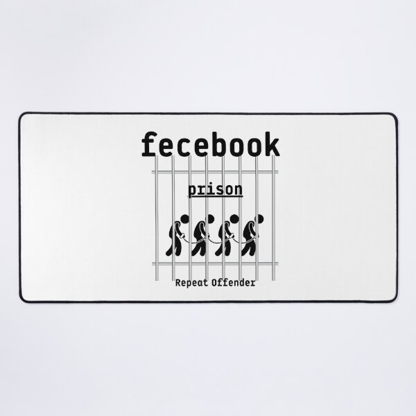 Item preview,  Facebook Jail (prison) Inmate Repeat Offender gift designed and sold by hassendz.
