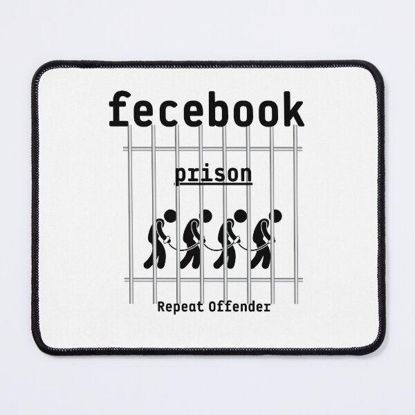 Item preview, Facebook Jail (prison) Inmate Repeat Offender gift designed and sold by hassendz.