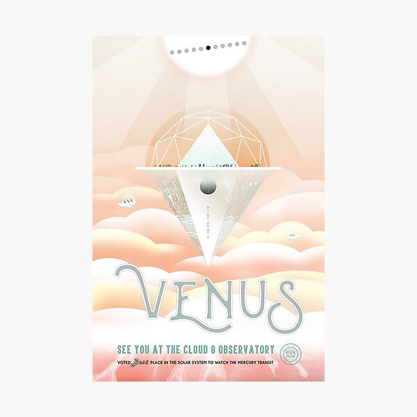 Artikelvorschau, NASA / JPL Visionen der Zukunft - Venus entworfen und verkauft von the-elements.
