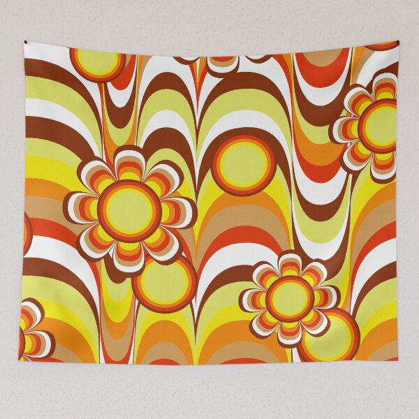 Item preview, Groovy 60s Psychedelic Flower designed and sold by Makanahele.