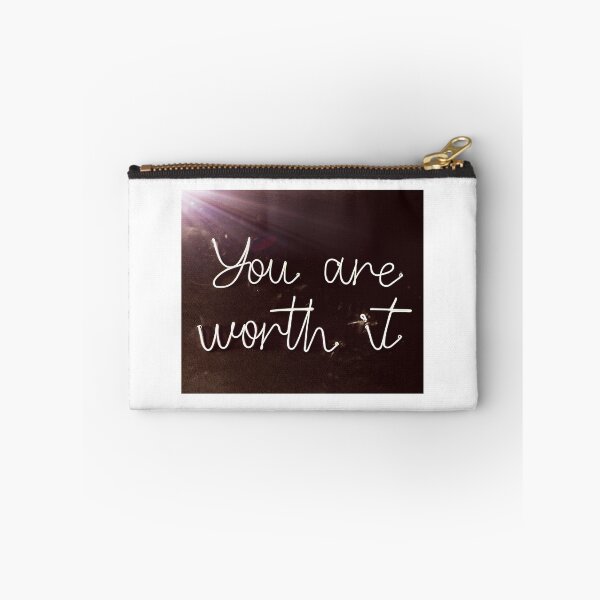 Item preview, You Are Worth It designed and sold by BlackSwanIOM.