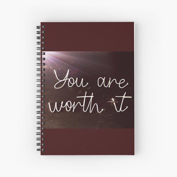 Item preview, You Are Worth It designed and sold by BlackSwanIOM.