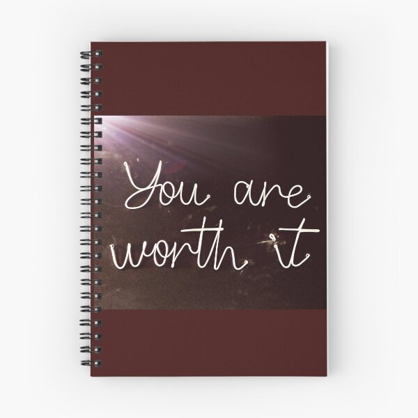 Item preview, You Are Worth It designed and sold by BlackSwanIOM.