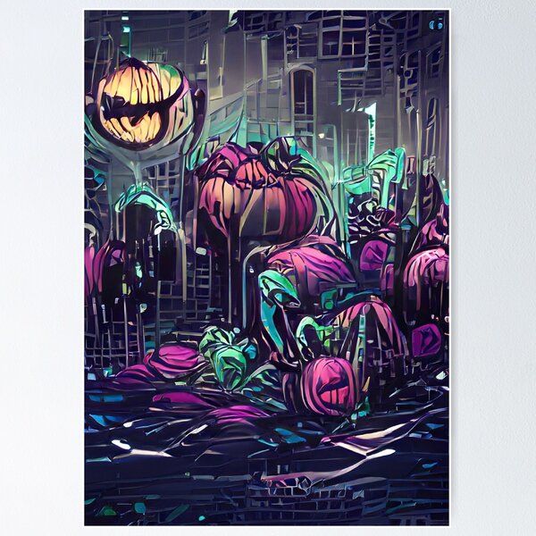 Item preview, CARTOON HALLOWEEN IN HARLAM designed and sold by sailorsam1805.