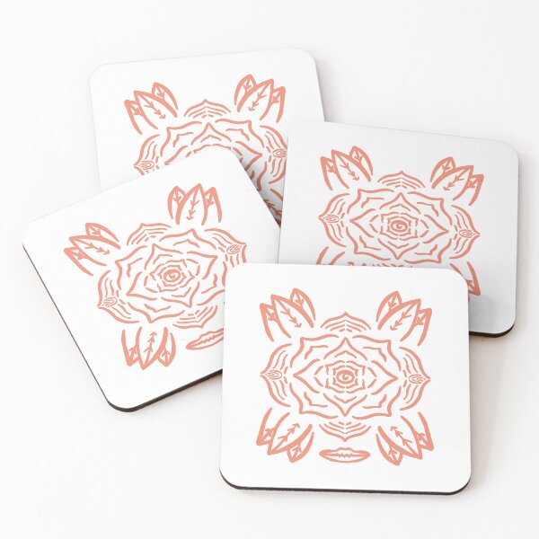 Item preview, Subtle Floral Face designed and sold by Cooper Lynn Designs.