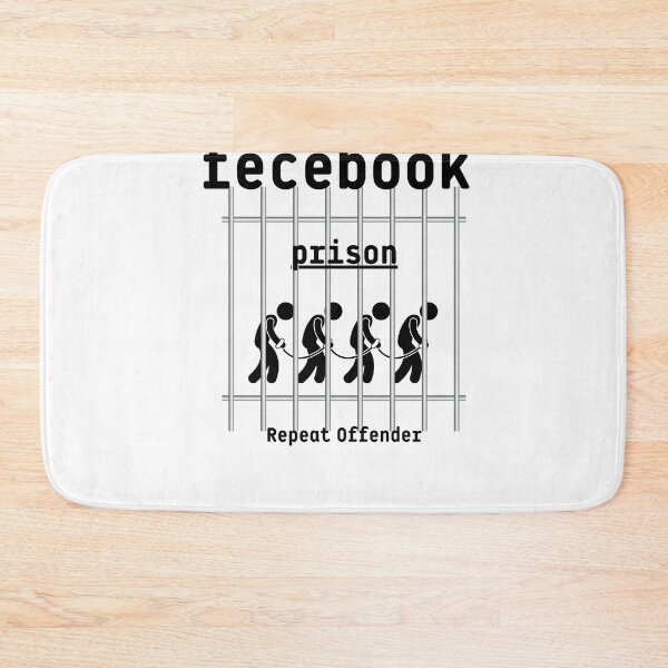Item preview,  Facebook Jail (prison) Inmate Repeat Offender gift designed and sold by hassendz.