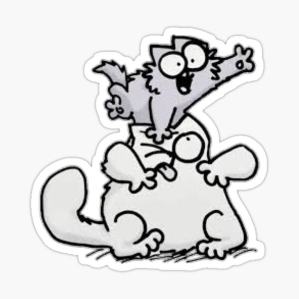simon katze simon katze simon katze simon katze Sticker