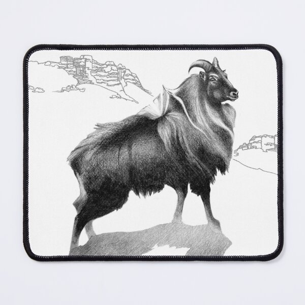 Item preview, Bull Tahr (Thar) Sniffing the Breeze designed and sold by Patricia Howitt.