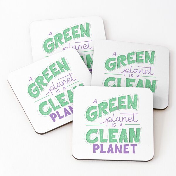 Item preview, A green Planet is a clean planet designed and sold by Global Sisterhood.