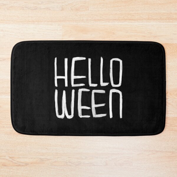 Item preview, Funny Hello Ween Typography, Pun, Helloween for Halloween designed and sold by badlydrawnbabe.